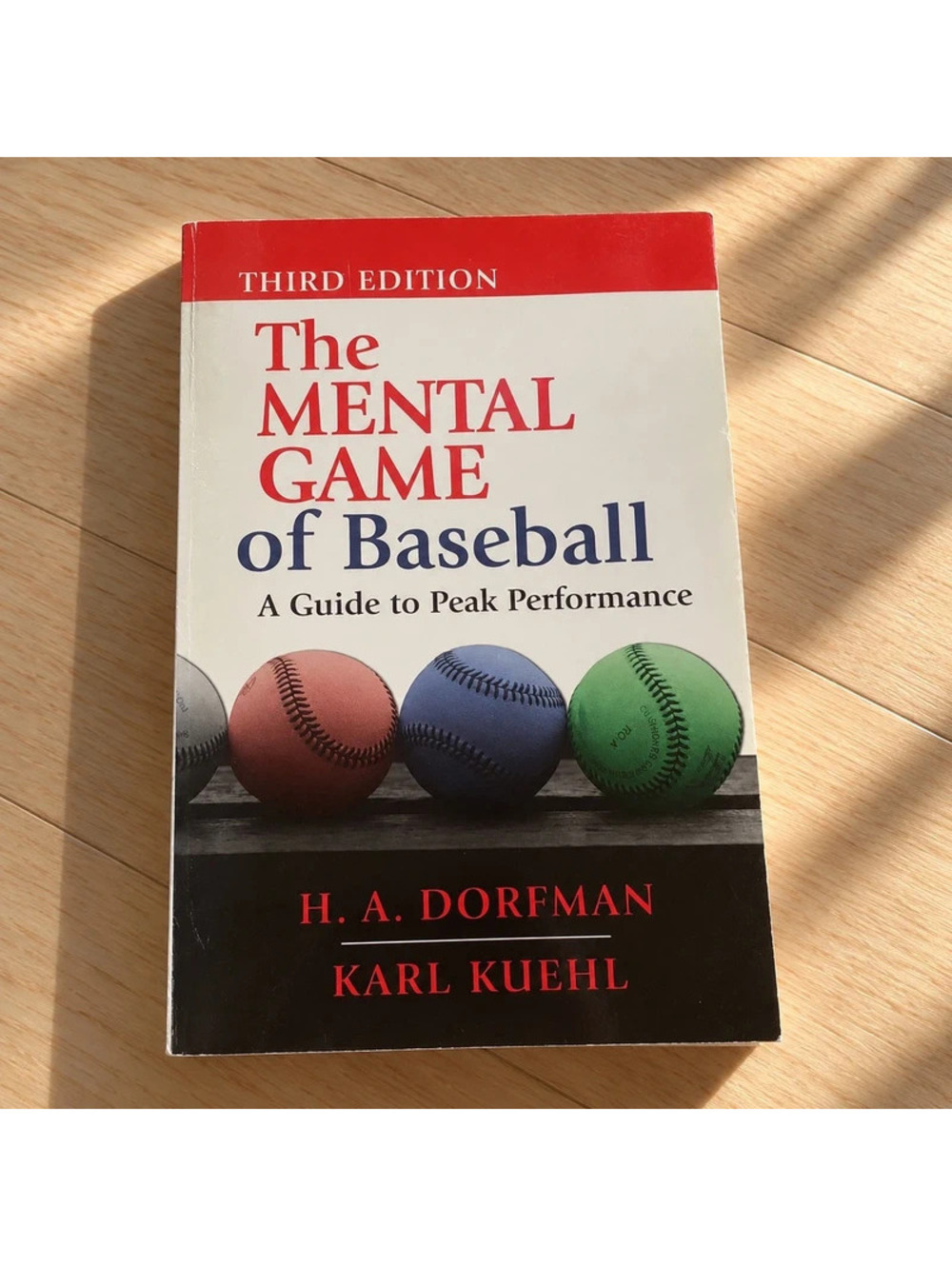 The Mental Game of Baseball H.A. Dorfman Karl Kuehl 3rd Edition 2002